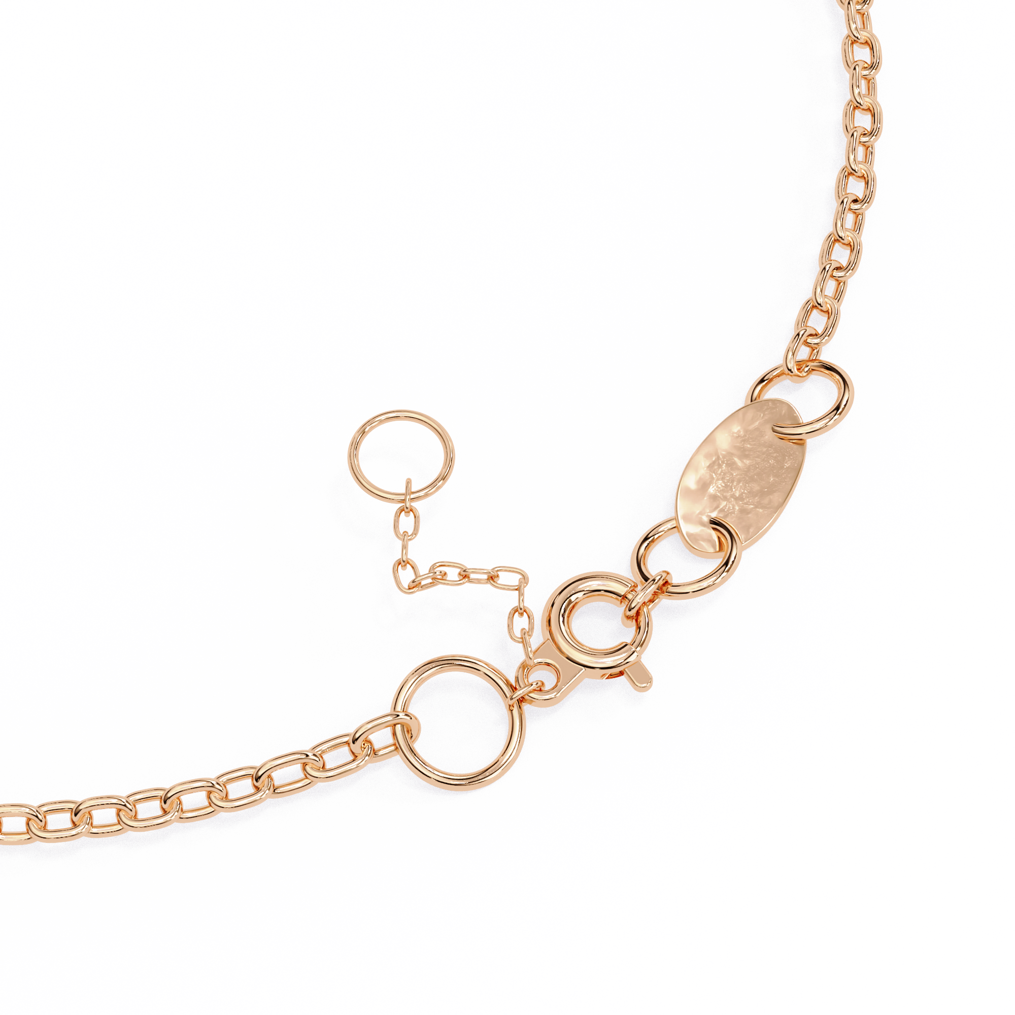 Solitairekart 0.06ct Round Cut Natural Diamond Bracelet-HI Color. VS-SI Clarity